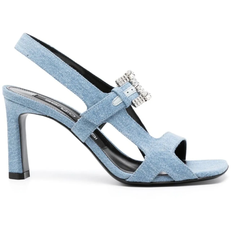 sergio rossi Sandalen Sandals Blue blau