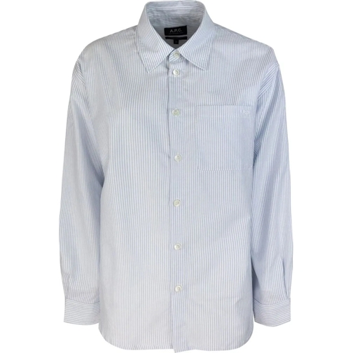 A.P.C. Blusen A.P.C. Shirts Blue blau