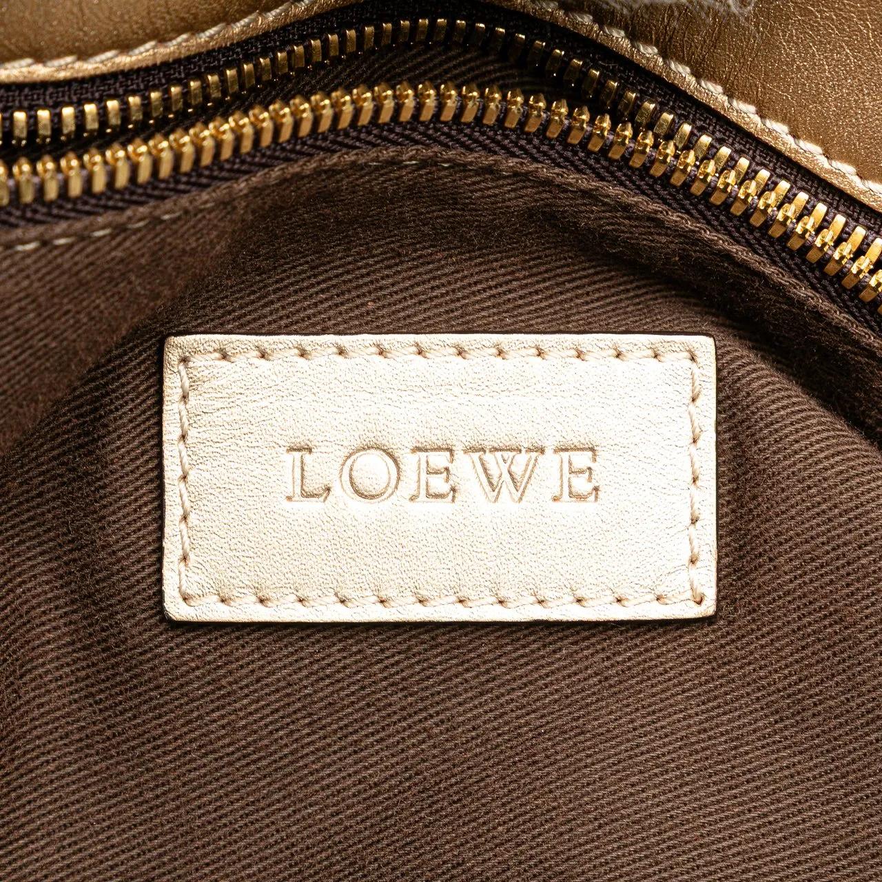 Thumbnail - Loewe Hobo Bags - Canvas Anagram Satchel - Gr. unisize - in Braun - für Damen