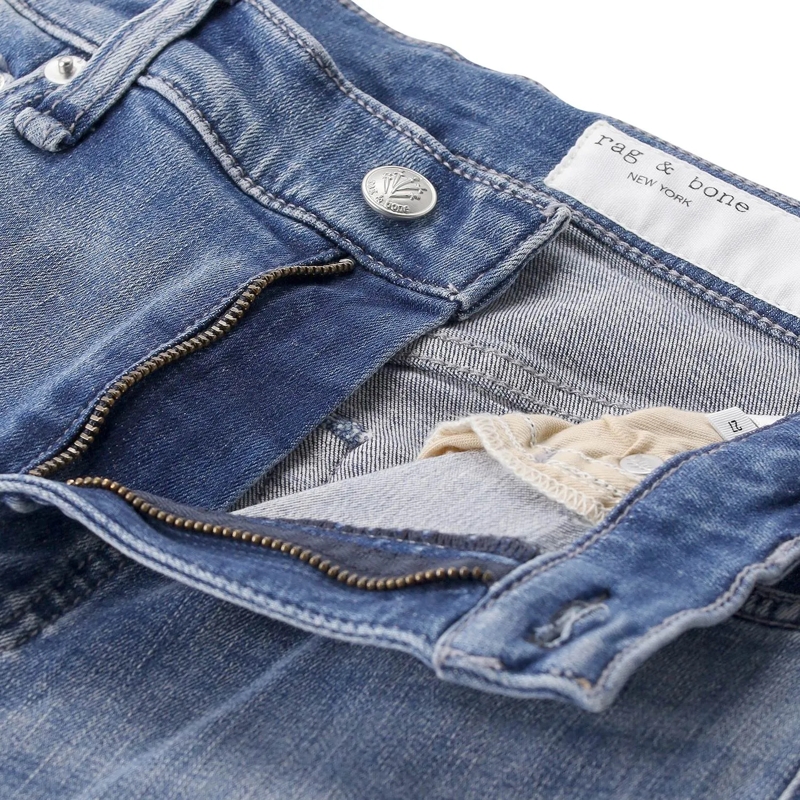 Rag & Bone Jeans Ankle Slim Jeans The Wren blau(Image 3)