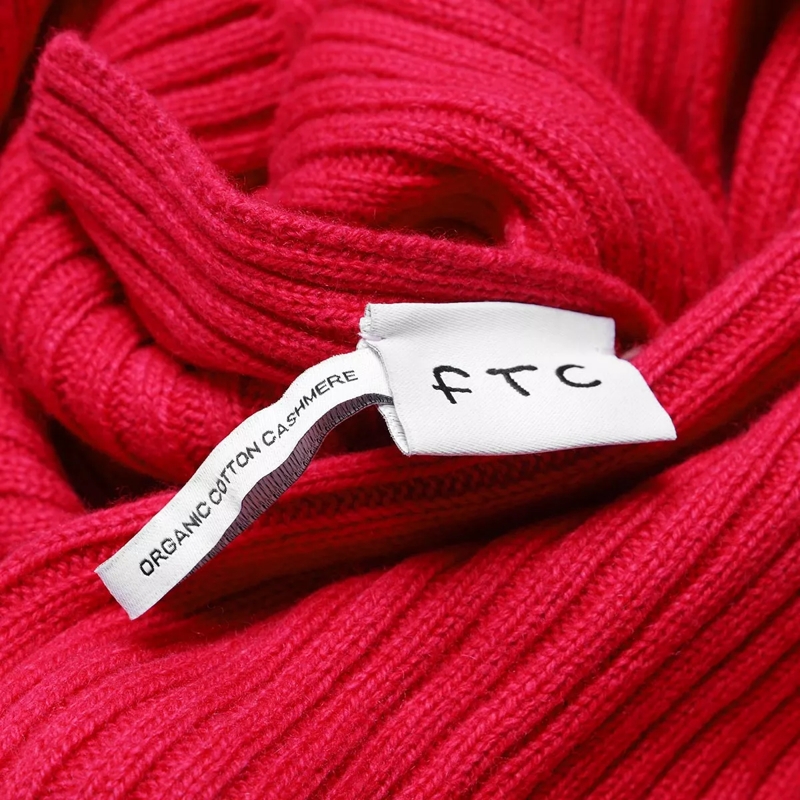FTC Cashmere Kaschmirschal Scarf Ruby Pink (Image 4)