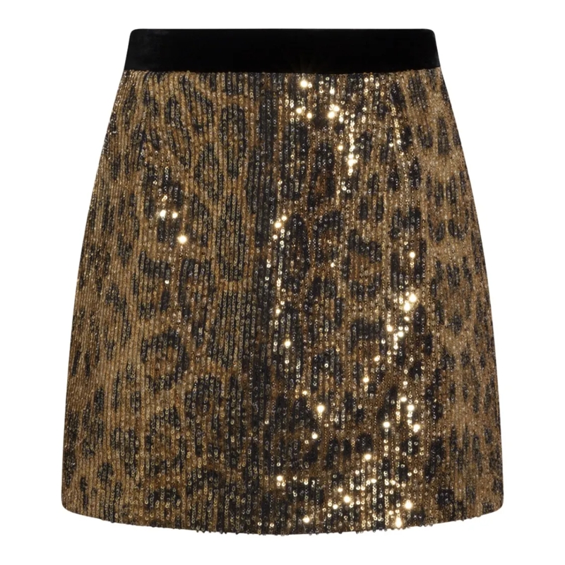 Roberto Cavalli Minirok Classic Silhouette Beige Skirt With Smooth Texture Neutrals