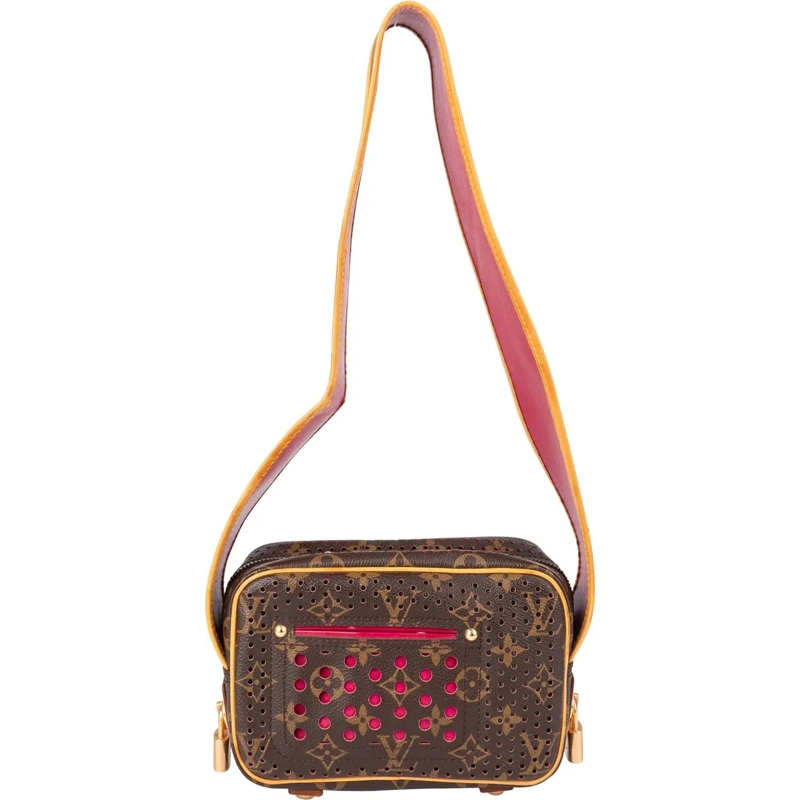 Louis Vuitton Tote Louis Vuitton Perforated Monogram Trocadero Should braun