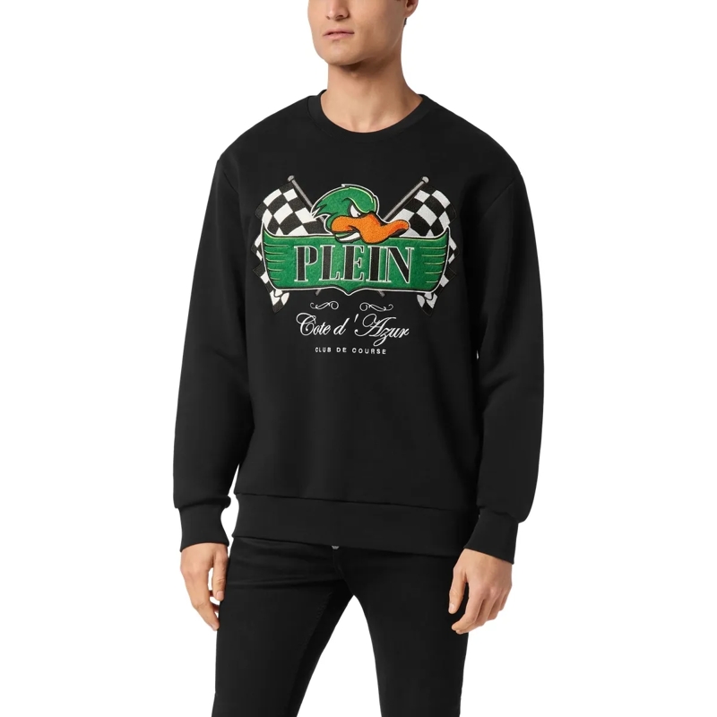 Philipp Plein Top Sweatshirt Duck schwarz(Image 3)