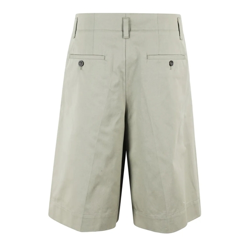 Roberto Collina Short décontracté Tailored Bermuda Shorts With Pleats Green (Image 2)