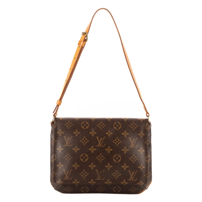 Louis Vuitton Schultertasche Musette Tango braun