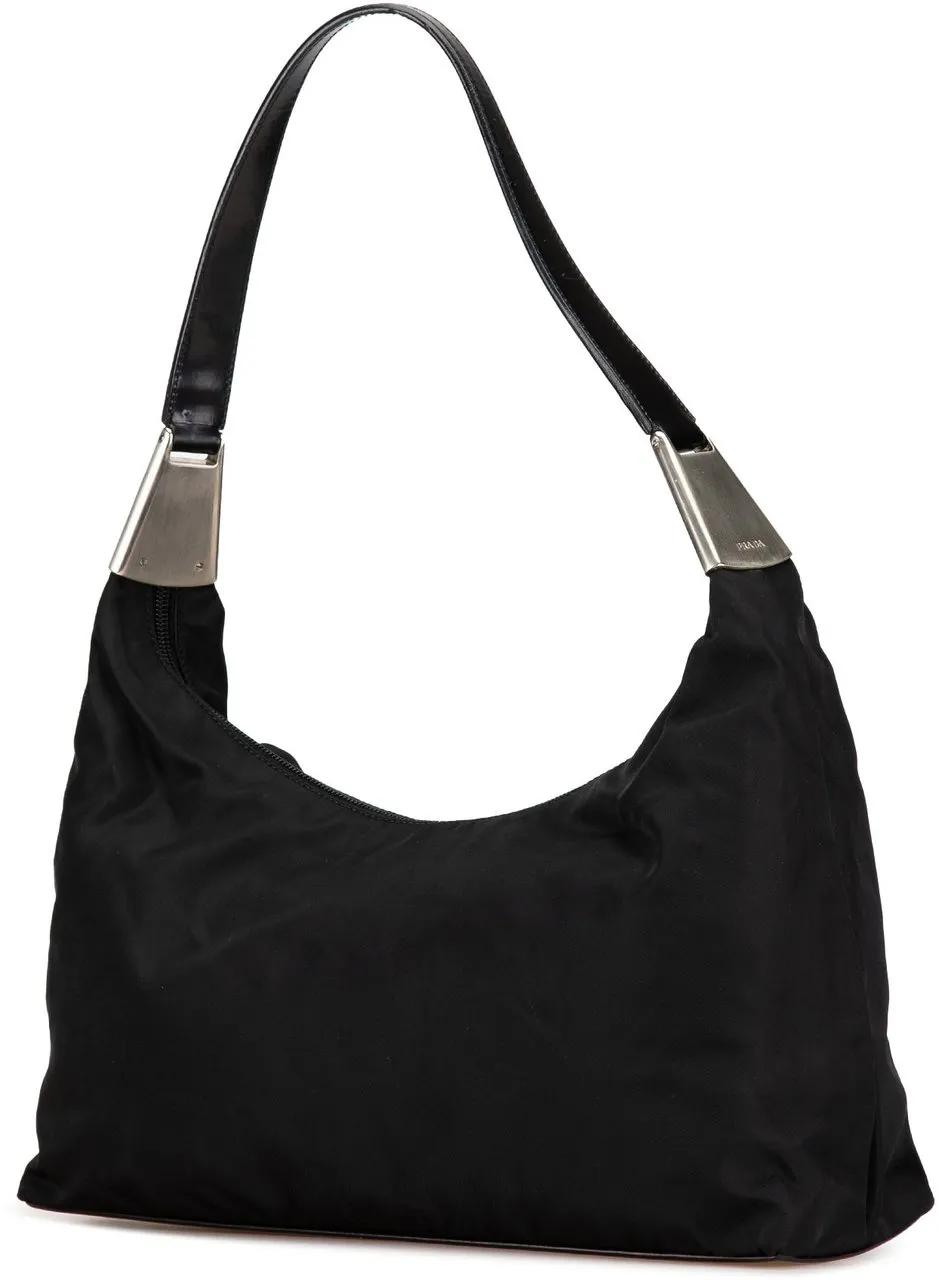 Prada Hobo bags 2010-2024 Tessuto Shoulder Bag in zwart