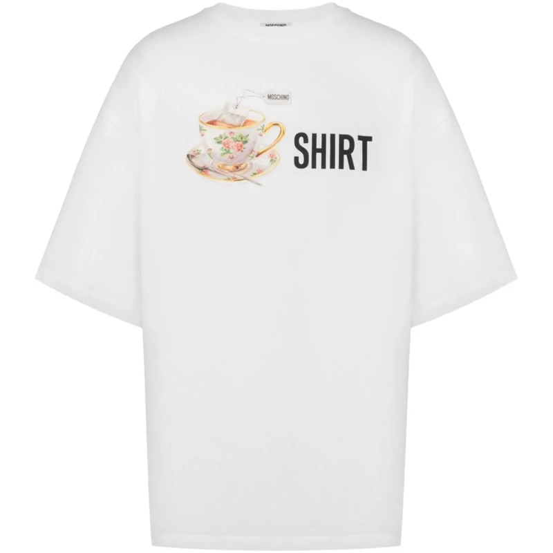 Moschino T-Shirt T-Shirts And Polos Multi White weiß