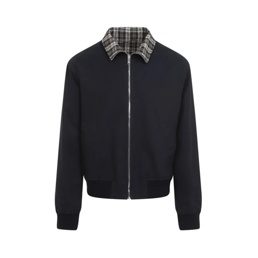 Bottega Veneta Übergangsjacke Midnight Blue Cotton Jacket Blue