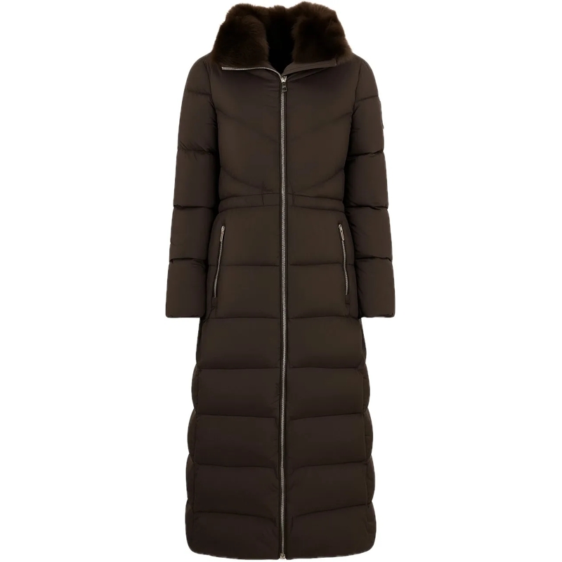 Moose Knuckles Parka Women Belle Sh Long Espresso braun