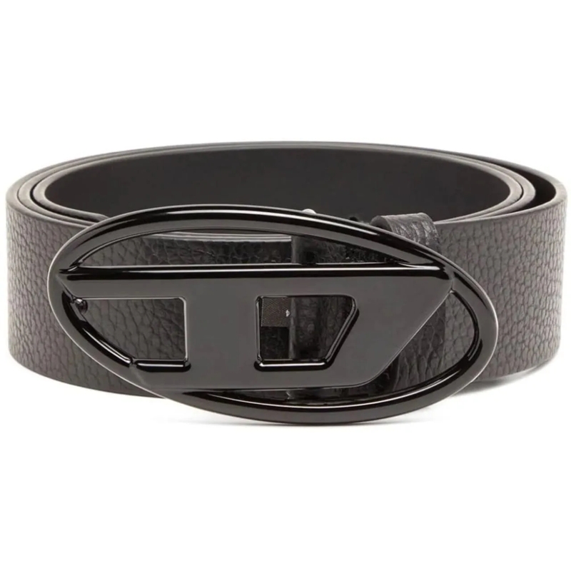 Diesel Ceinture en cuir oval d logo b-1dr belt divers mehrfarbig