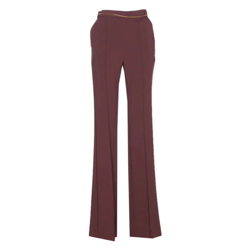 Elisabetta Franchi  Trousers Merlot mehrfarbig