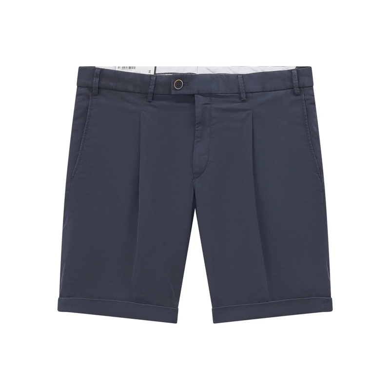 Hiltl Pantalons décontractés Regular-Fit Shorts Primino blau