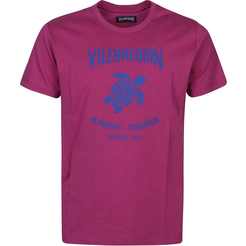 Vilebrequin T-shirts Washed T-shirt Pink & Purple rose