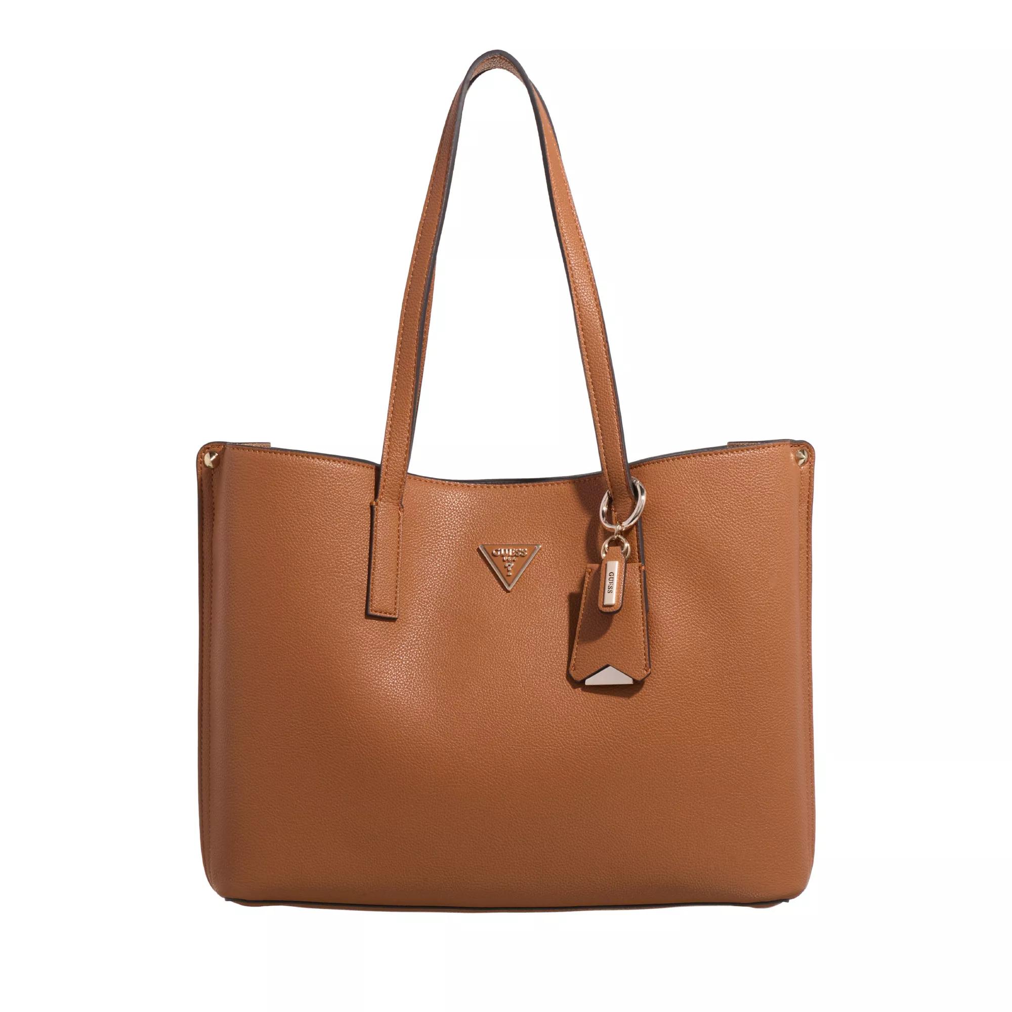 Guess Tote - Meridian Girlfriend Tote - Gr. unisize - in Cognacbraun - für Damen