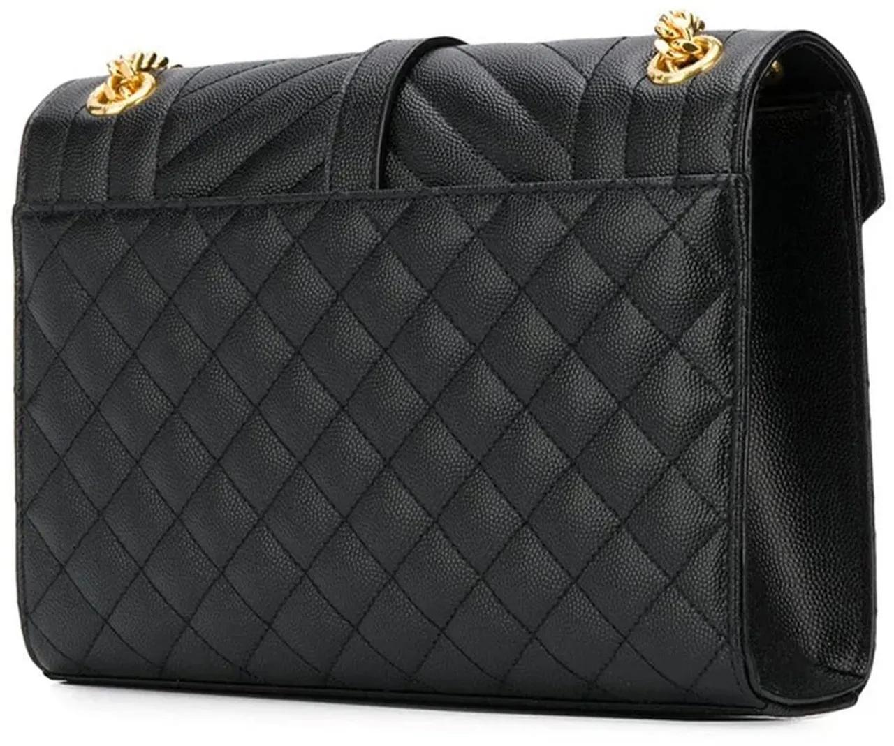 Thumbnail - Saint Laurent Crossbody Bags - Saint Laurent Envelope Medium Bag - Gr. unisize - in Schwarz - für Damen