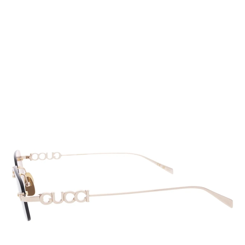 Gucci Sonnenbrille GG1808S-003 Gold-Gold-Grey(Image 4)