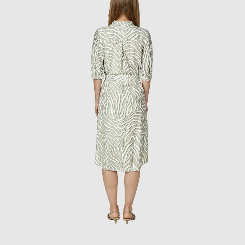 Marc Aurel Midikleid Kleid grün(Image 4)