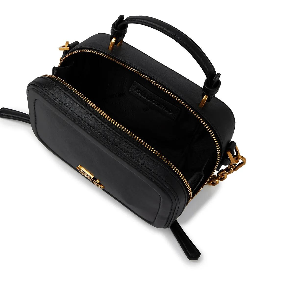 Thumbnail - Karl Lagerfeld Crossbody Bags - K/Autograph Ketten-Handtasche mit oberem Tragegrif - Gr. unisize - in Schwarz - für Dame...