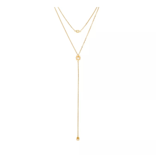 COEUR DE LION Necklace Crystal-Gold Kurze Halskette