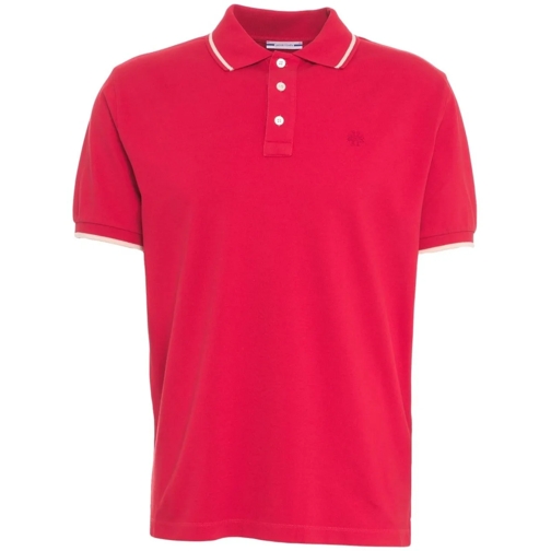 Jacob Cohen Polo Polo shirt with logo embroidery rot