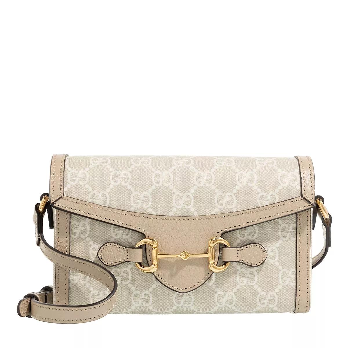 Gucci Crossbody Bags - Horsebit 1955 Bag Small - Gr. unisize - in Beige - für Damen