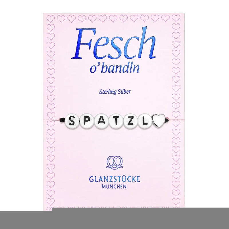 Glanzstücke München Armband Sterling Silber Armband Herz/SPATZL silber(Image 3)