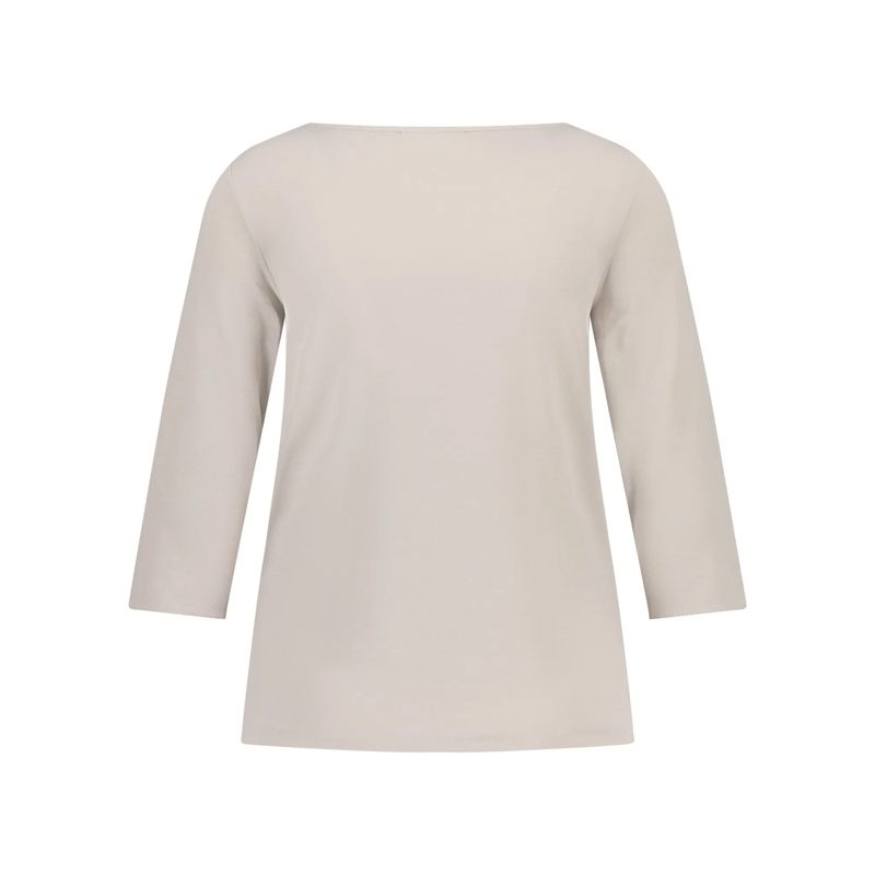 Kimmich Trikot T-shirt à manches 3/4 Shirt aus Viskose-Crêpe weiß(Image 8)