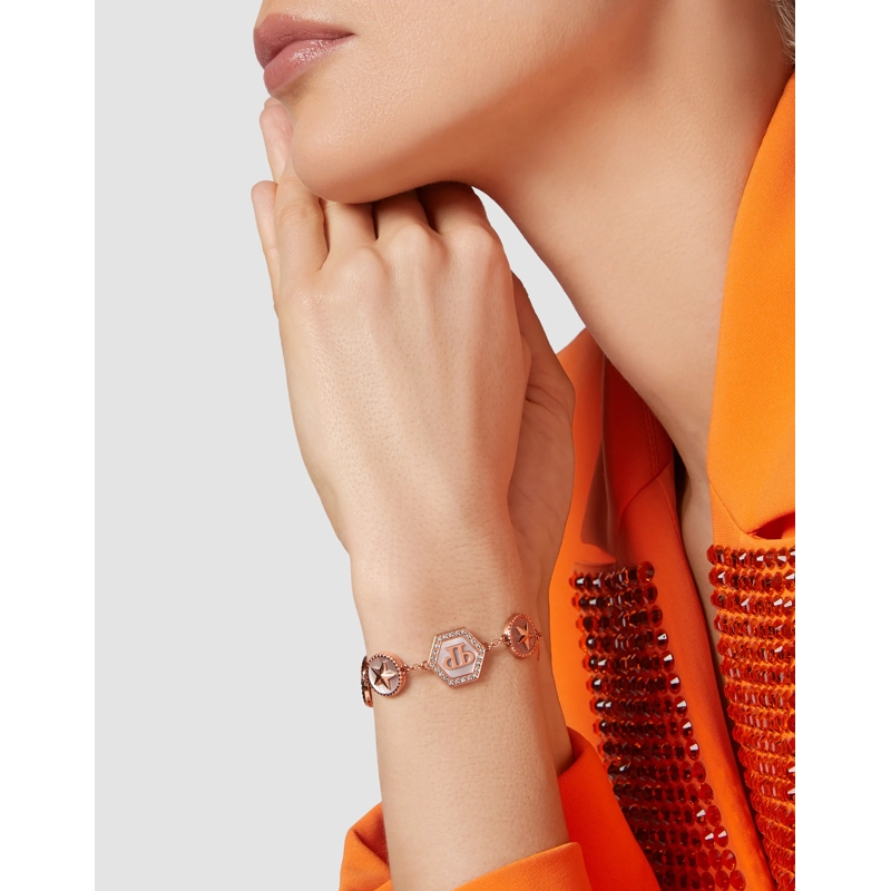 Philipp Plein Armband Armband Plein Mini Logo rosa(Image 4)