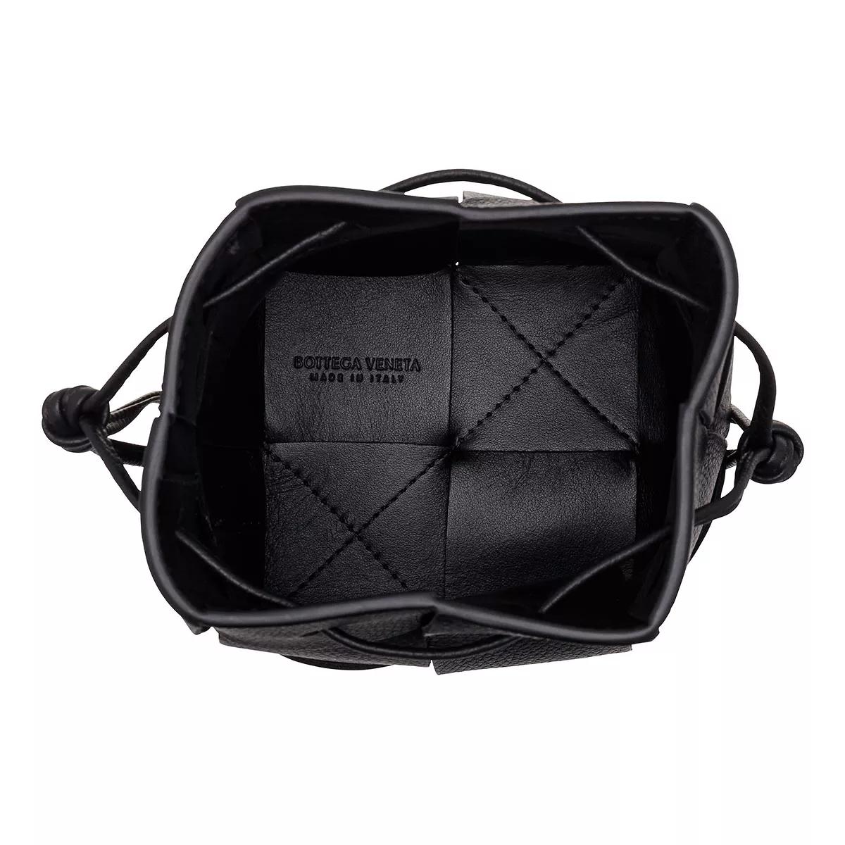 Bottega Veneta Crossbody bags Mini Cassette Bag in zwart