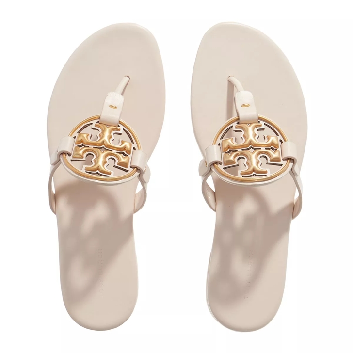 Tory burch metallic discount gold miller sandal