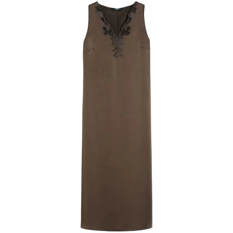 Max Mara Midikleid Dresses Cioccolato braun