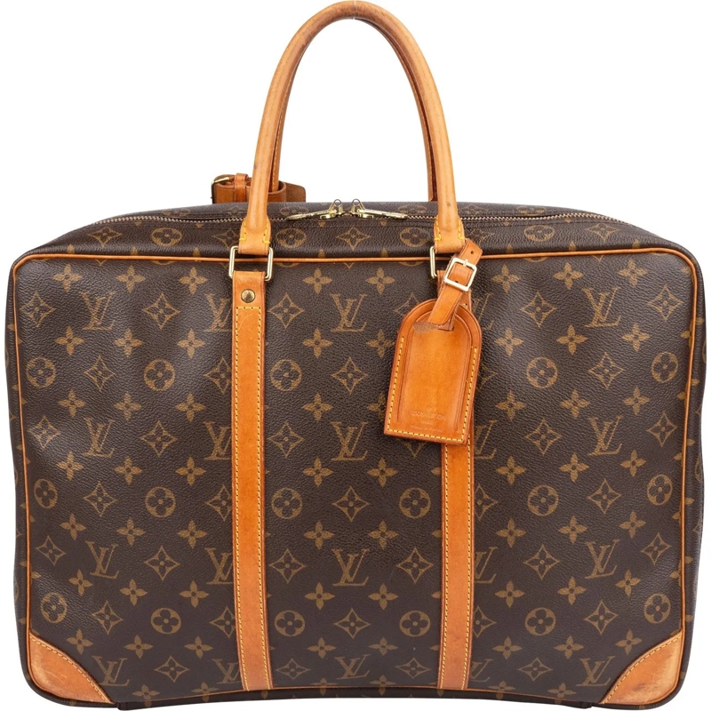 Louis Vuitton Tote Louis Vuitton Canvas Monogram Sirius Travel Bag braun