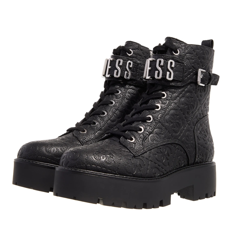 Guess Schnürstiefel Vaires Black