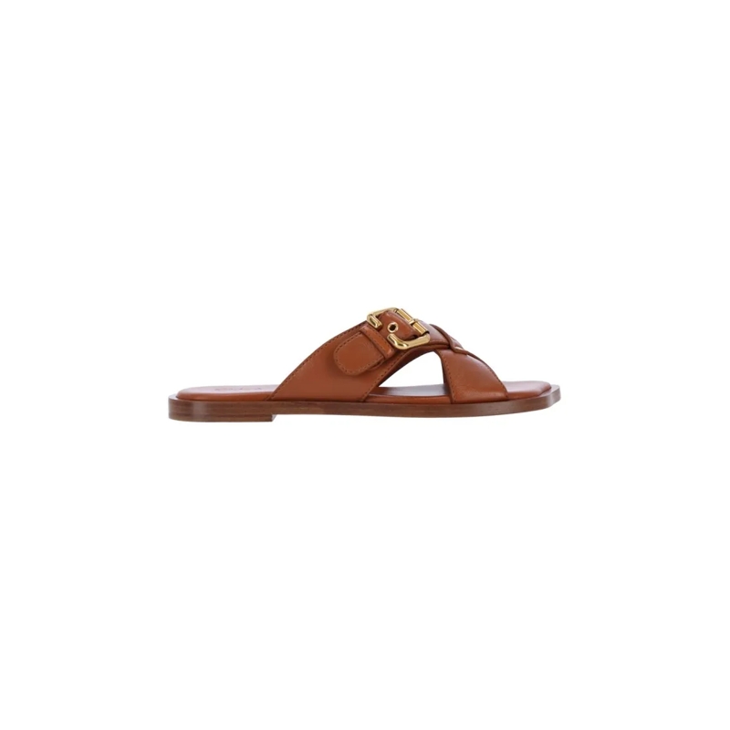 Chloé Sandales "Nil" Sandals Brown Brown