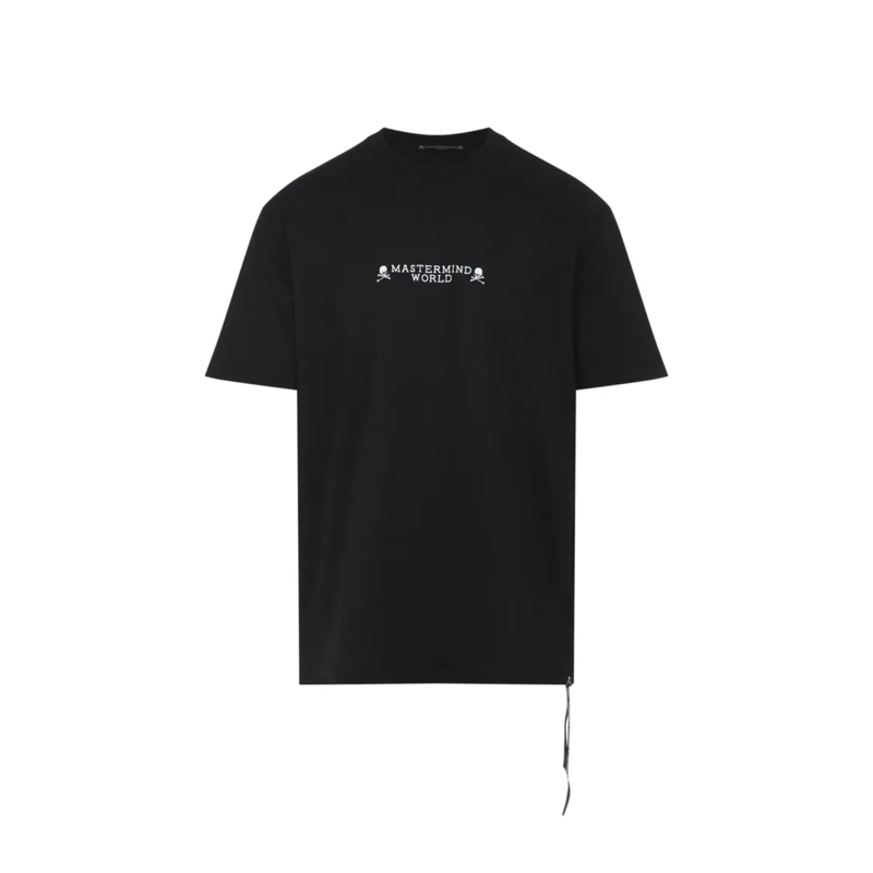 Mastermind Japan T-shirt Graphic Black T-Shirt With Iconic Skull Design Black