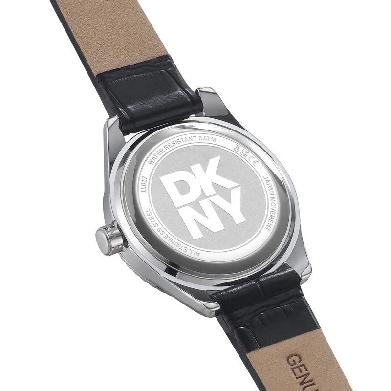 DKNY Quarzuhr Quarzuhr Chambers Glitz schwarz(Image 4)