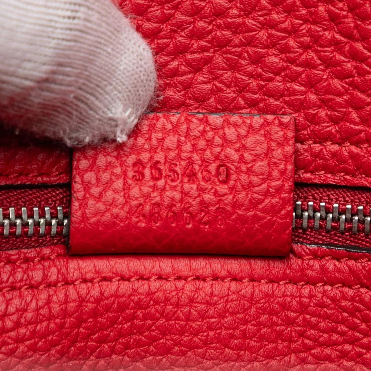 Thumbnail - Gucci Hobo Bags - Small Grained Calfskin Soft Jackie Tote - Gr. unisize - in Rot - für Damen