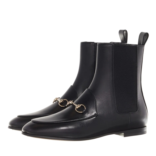 Gucci Ankle Boot Jordaan Bootie Leather Black