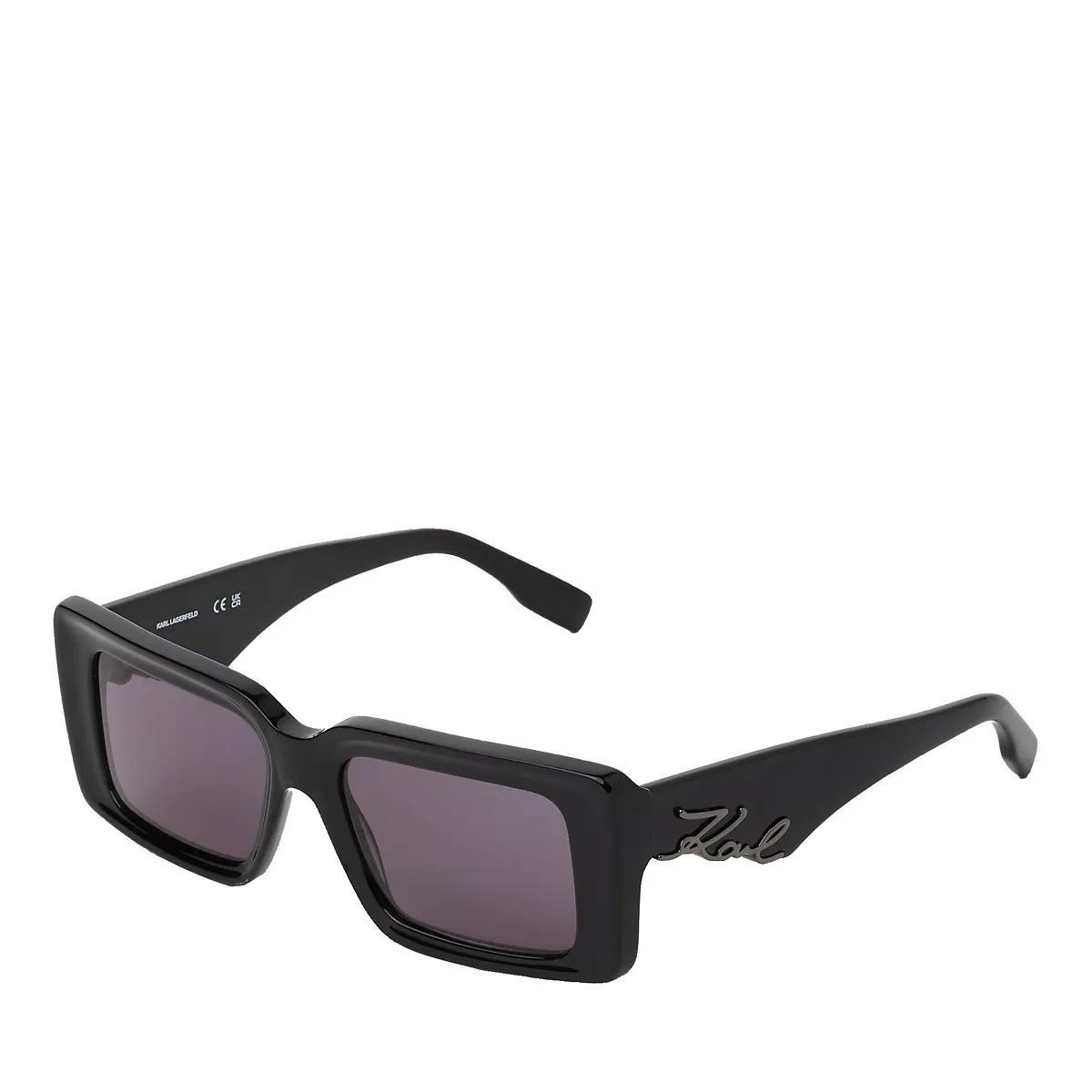 Thumbnail - Karl Lagerfeld Sonnenbrille - SONNENBRILLE MIT AUSGESCHNITTENER KARL SIGNATUR - Gr. unisize - in Schwarz - für Damen