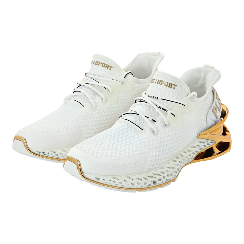 Plein Sport Low-Top-Sneaker Diese Thunder Force Gen X 01 Runner sind das Ergeb weiss(Image 2)