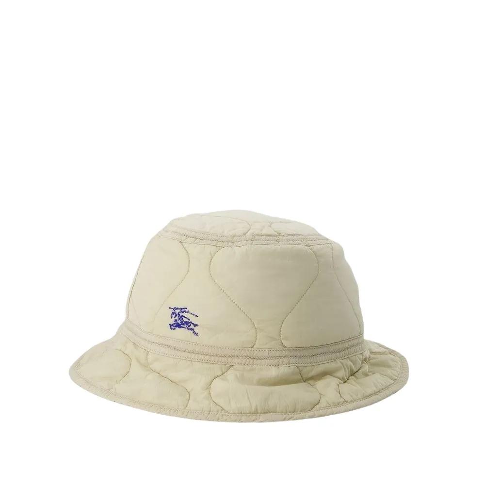 Burberry Mützen - Quilted Bucket Hat - Nylon - Beige - Gr. L - in Beige - für Damen