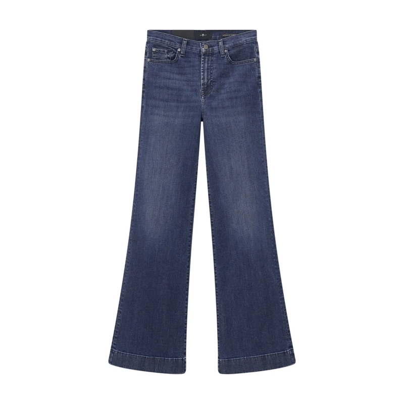 Seven for all Mankind Jeans Flared Jeans Modern Dojo blau