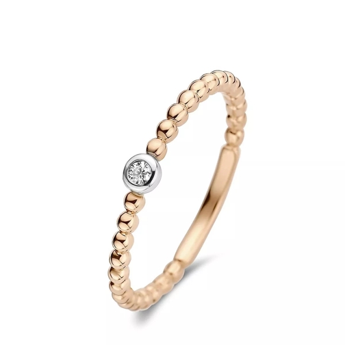 Isabel Bernard La Concorde Louve 14 Karat Ring With Zirconia Rose Gold Ring