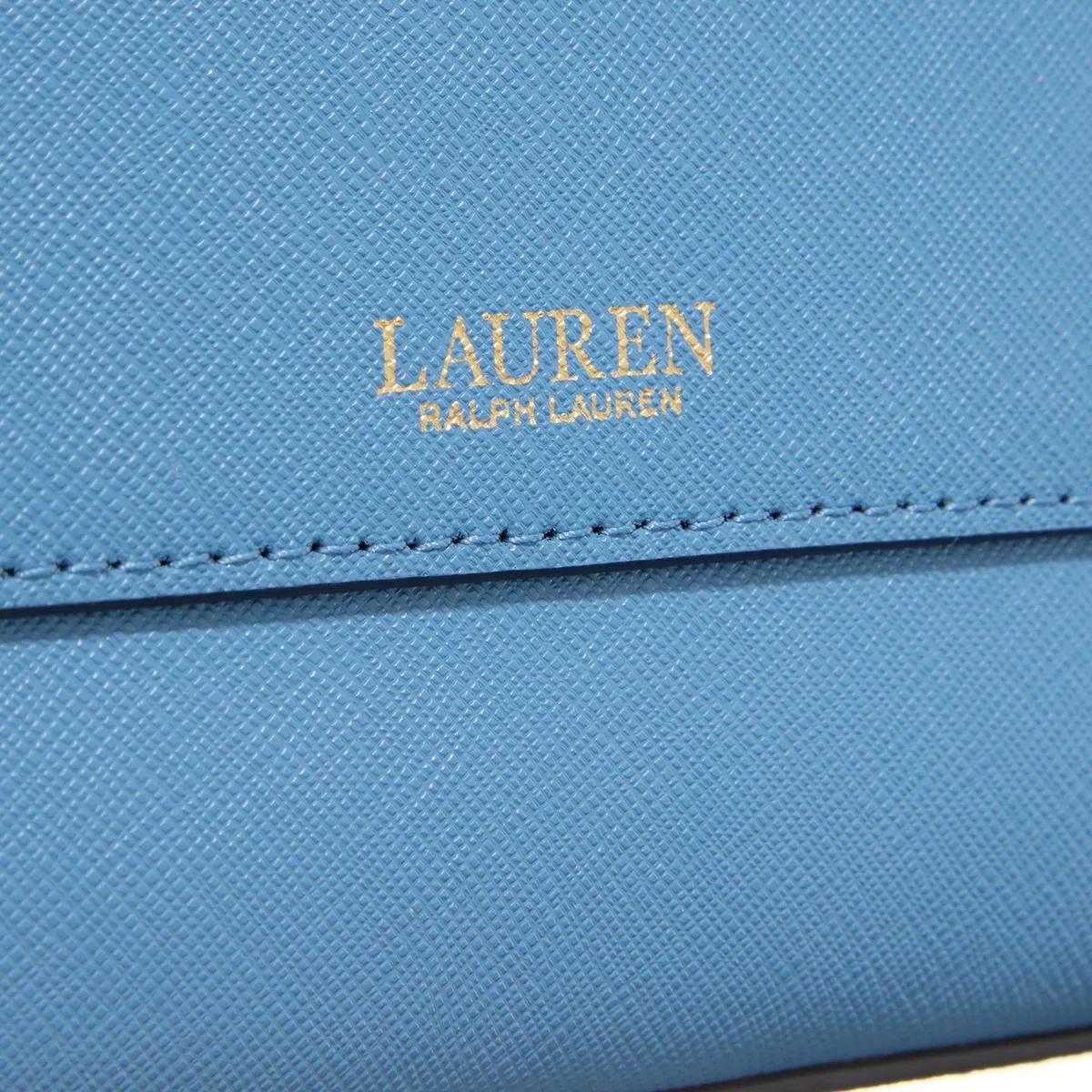 Lauren Ralph Lauren Shoppers Karly Shpper Tote Medium in blauw