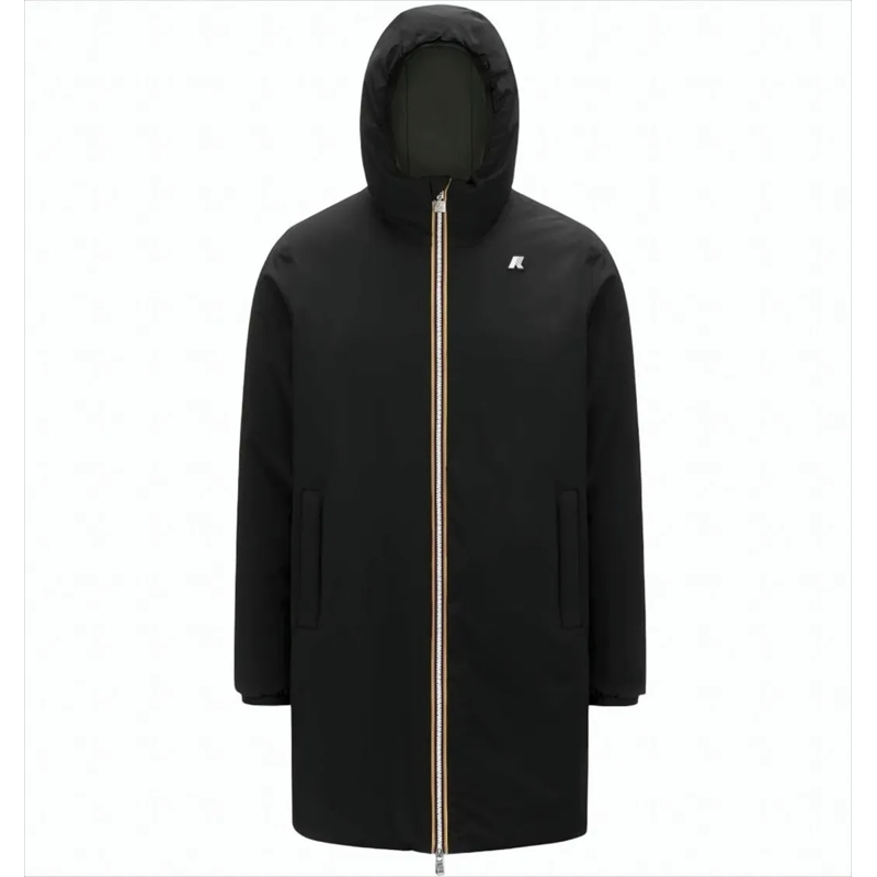K-Way  Reversible Medium Warmth K-Way Coat Black