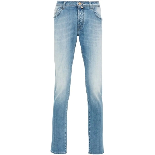 Jacob Cohen Blue Nick Slim Denim Pants Blue Jeans