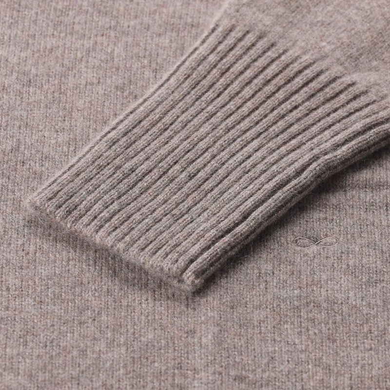 Sminfinity Minikleid Midikleid aus Kaschmir braun(Image 4)