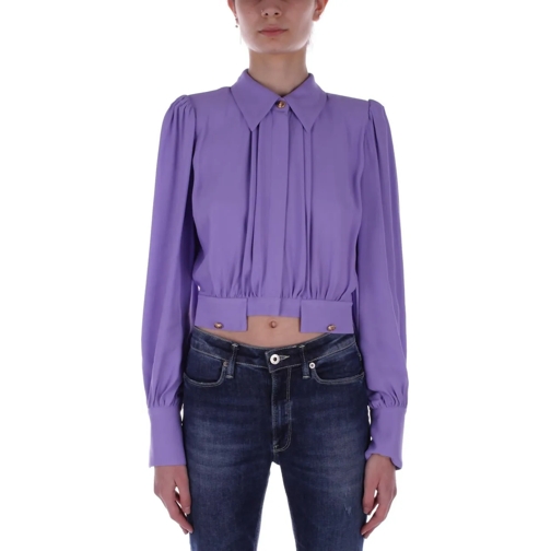 Elisabetta Franchi Blouses Shirts Purple lila