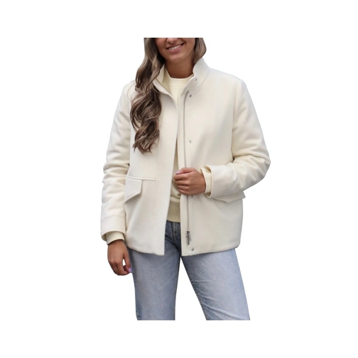 Woolrich Veste de transition Kuna Jacket Milky Cream weiß